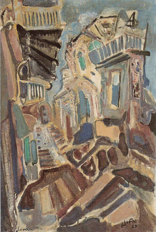 Landscape of Safed Picture