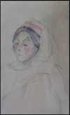 Young Girl with a Kerchief