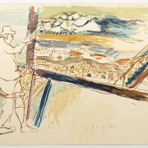 האמן מצייר נוף