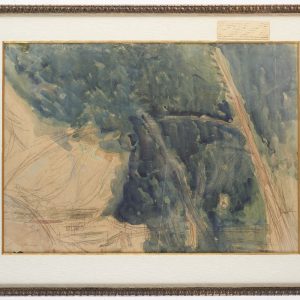 תל אביב \ האמן מצייר בנוף (דו-צדדי)