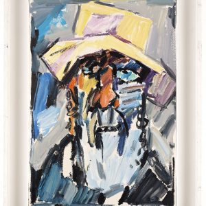 חסיד עם כובע צהוב