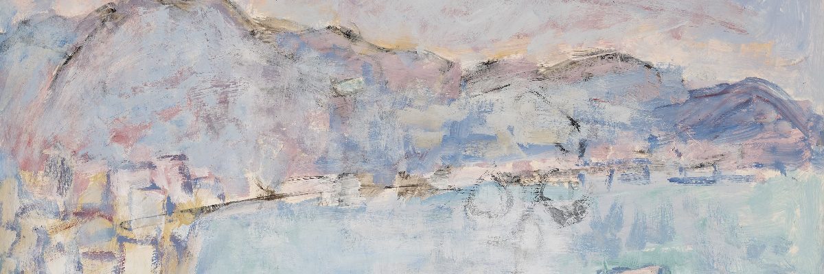 Krize, Untiteld, 60s, oil on cardboard, 70x50cm w