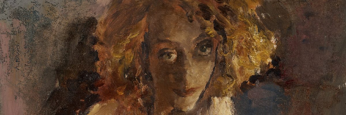 Leonid Balaklav, Sitting Girl, 1993, oil on canvas, 59x49cm w