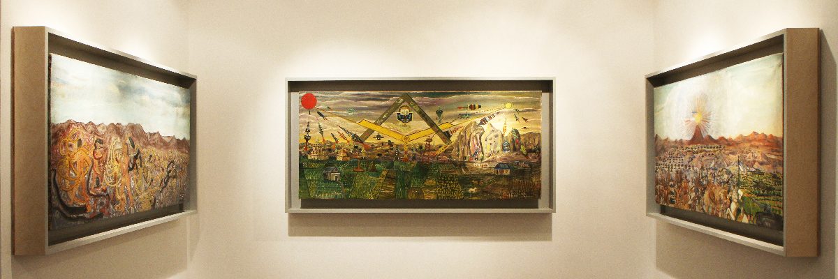 Moshe Elnathan - Dreams of Peace & Prophecies of War exhibition view 2