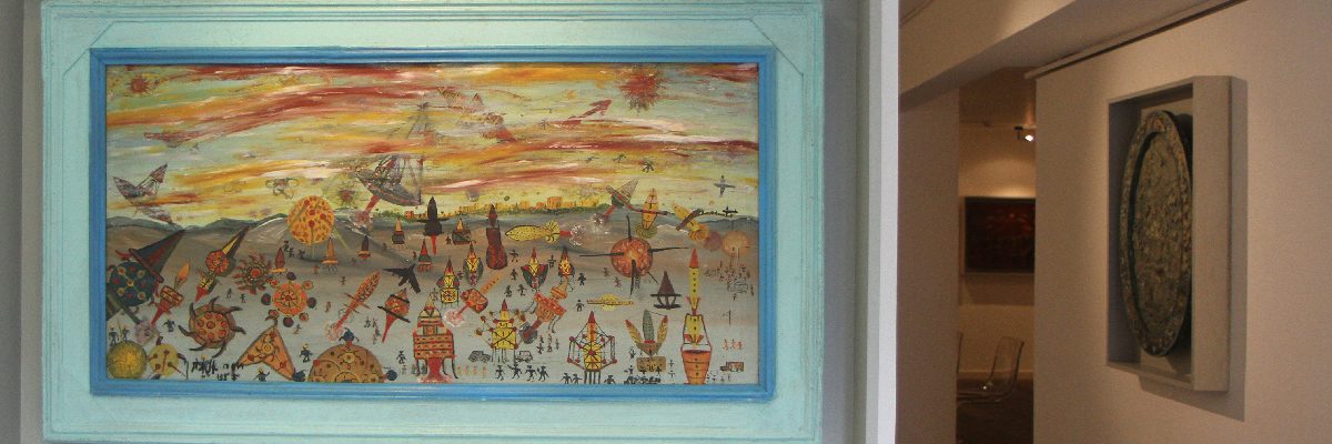 Moshe Elnathan - Dreams of Peace & Prophecies of War exhibition view 4
