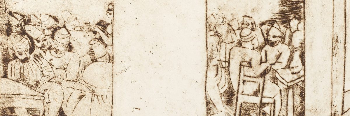 Nahum Gutman - Little Tel-Aviv