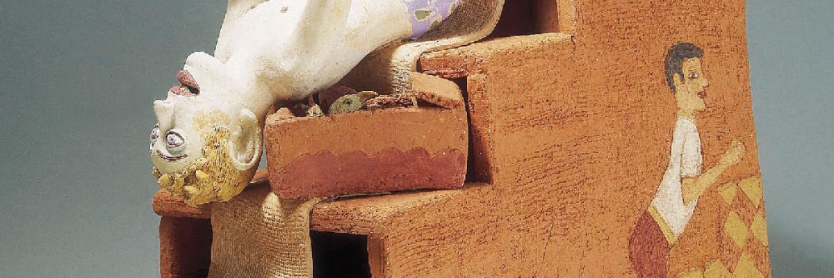 נילי, גרם מדרגות, חימר צבעוני