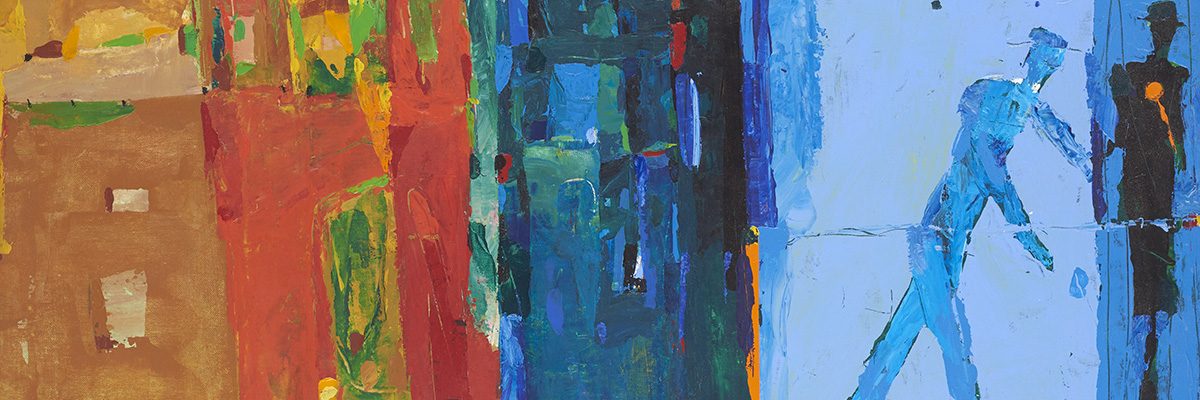 Wanderer, acrylic on canvas, 52x79.5cm 417x1200