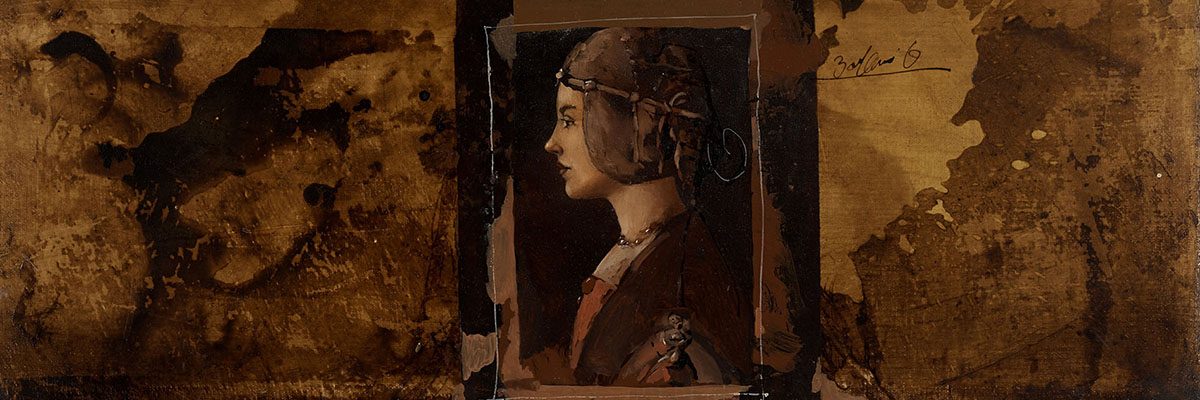 Yaakov Feldman, Untitled, 2002, oil on canvas, 60x60cm w